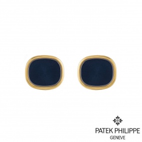 Patek Philippe 18k Yellow Gold Vintage Ellipse Cufflinks